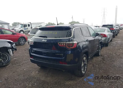 2020 Jeep Compass Limited 4X4 из США, поврежденный, VIN 3C4NJDCB9LT233261